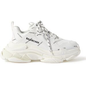 Balenciaga Allover Logo Triple S Sneaker sz 38 Authentic
